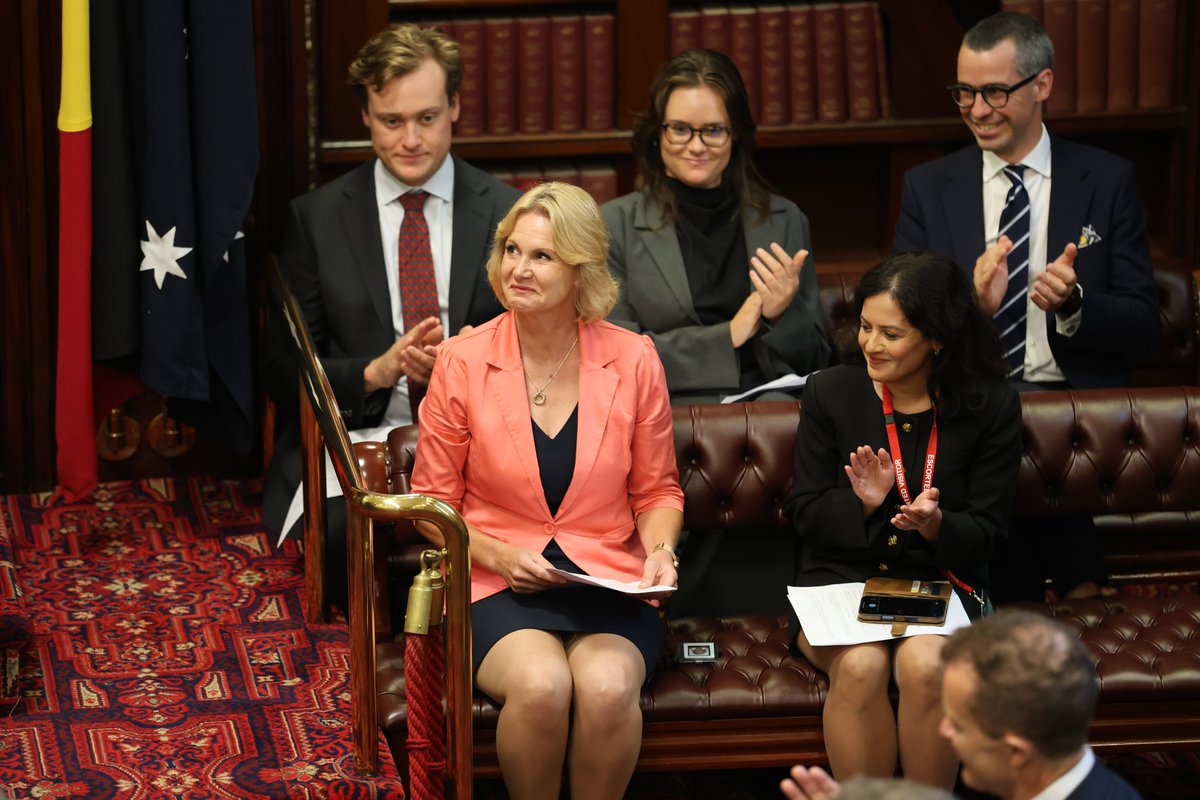 Legislative Council (@nsw_upperhouse) on Twitter photo <a href="/NicholeOverall/">NicholeOverall MLC</a> of <a href="/NSWNationals/">NSW Nationals</a>
was elected to the NSW #UpperHouse, to fill the vacancy following the resignation of <a href="/SamFarraway/">Sam Farraway</a>. Take a look at today’s joint sitting where she was elected👇#Welcome! #NSWpol #NSWparl <a href="/NicholeOverall/">NicholeOverall MLC</a> of <a href="/NSWNationals/">NSW Nationals</a>
was elected to the NSW #UpperHouse, to fill the vacancy following the resignation of <a href="/SamFarraway/">Sam Farraway</a>. Take a look at today’s joint sitting where she was elected👇#Welcome! #NSWpol #NSWparl