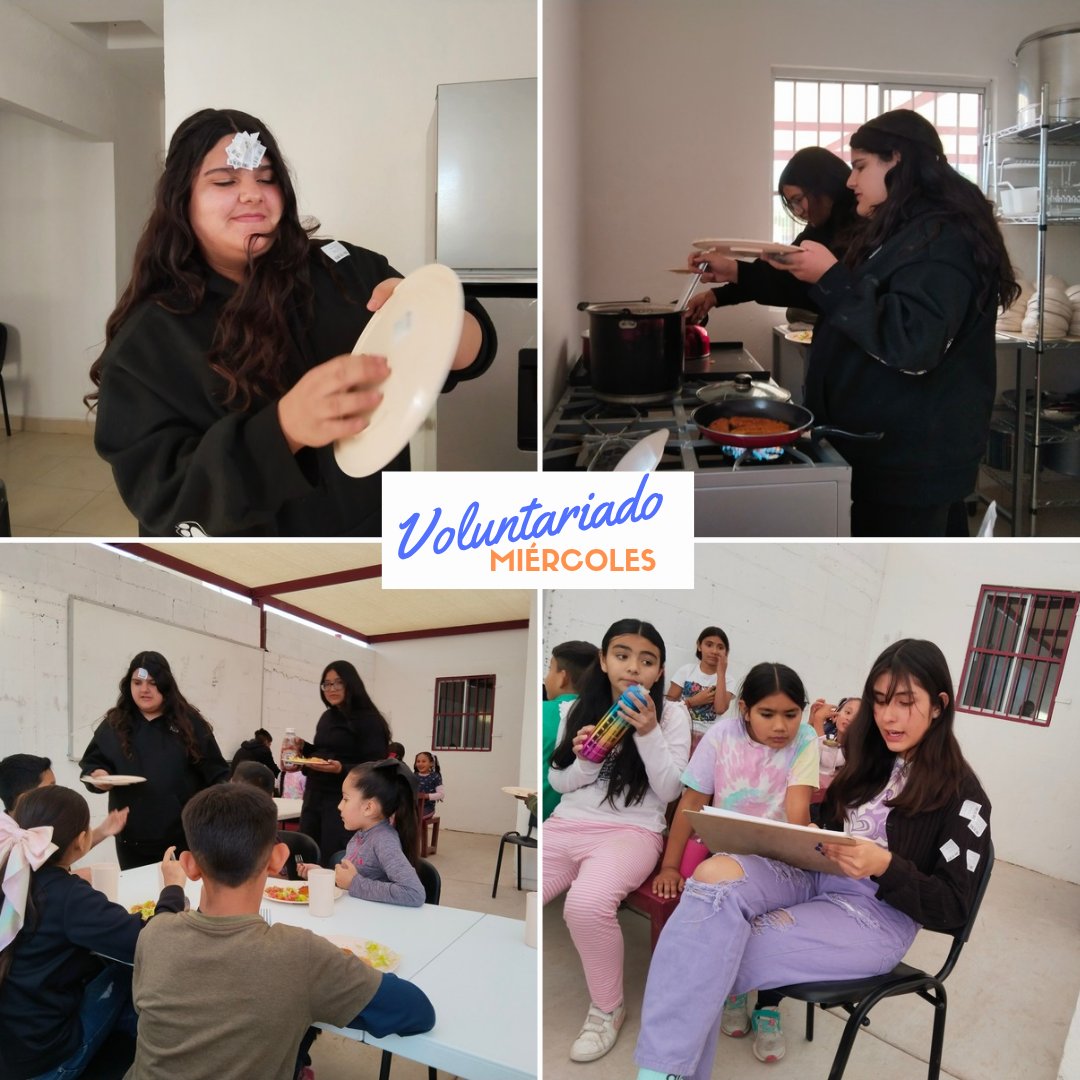 Día 3 de 5✅| Cuando los jóvenes se unen para ayudar, el impacto es increíble. Agradecemos profundamente su participación en las clases de regularización y su entrega al apoyar en la distribución de alimentos del comedor <a href="/abrazandosonri1/">Abrazando Son Risas Sonora</a> . ¡Sigamos adelante!👏