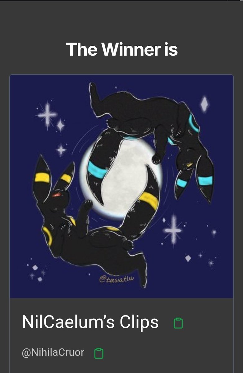 The winner is @NihilaCruor!

Congratulations!  🫶🏻

Please DM us to claim your prize 🫡