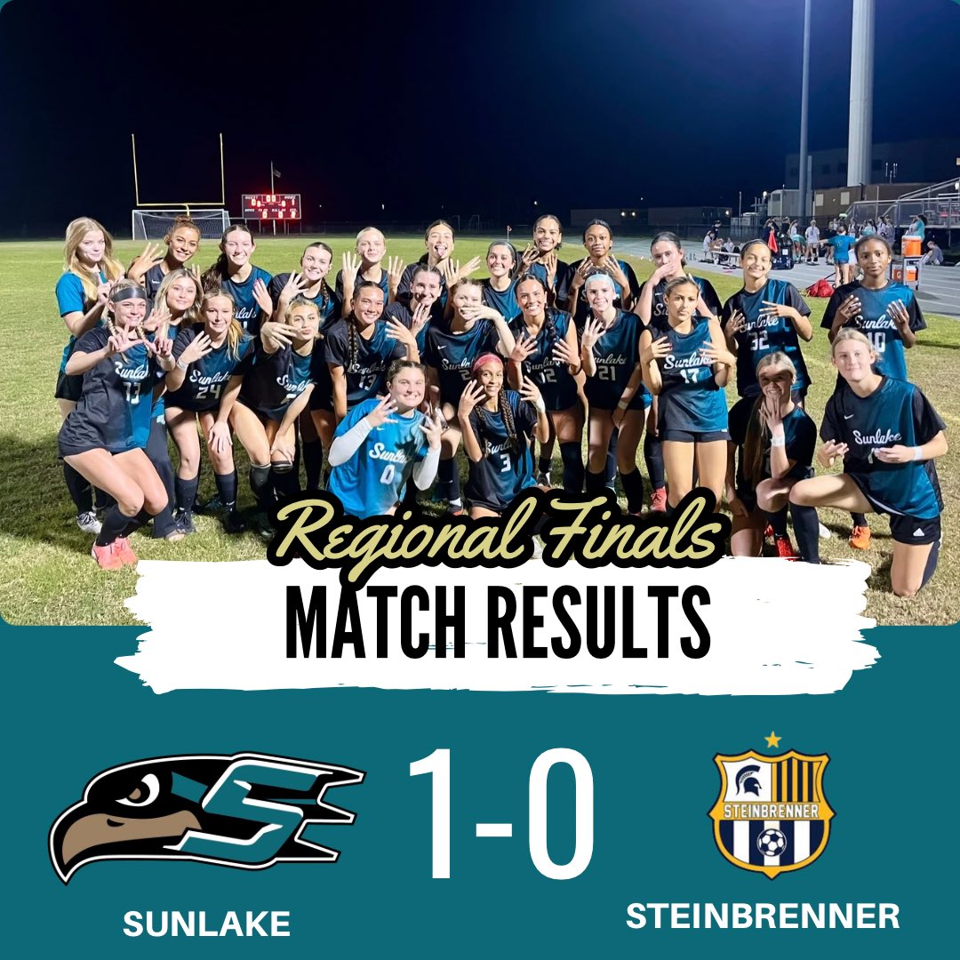Sunlake Soccer REGION CHAMPIONS!!