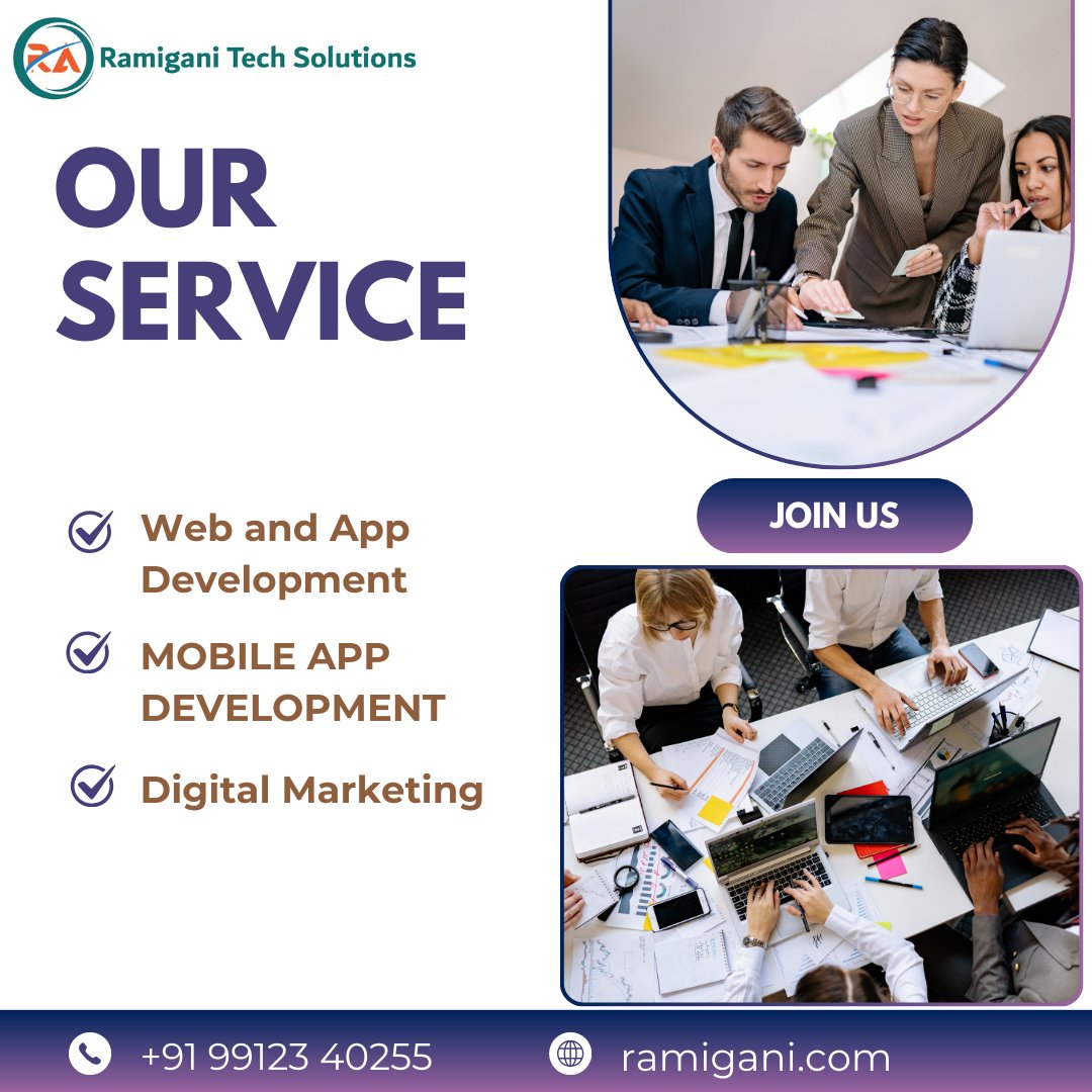 RamiganiTe99276's tweet image. 🚀 Transform Your Business with Ramigani Tech Solutions!
From AI & Cloud Computing to Custom Software Development, we deliver innovative, scalable, and secure tech solutions for your success!#RamiganiTech #ramiganitechsolutions #SoftwareDevelopme #DigitalTransformation #RTS
