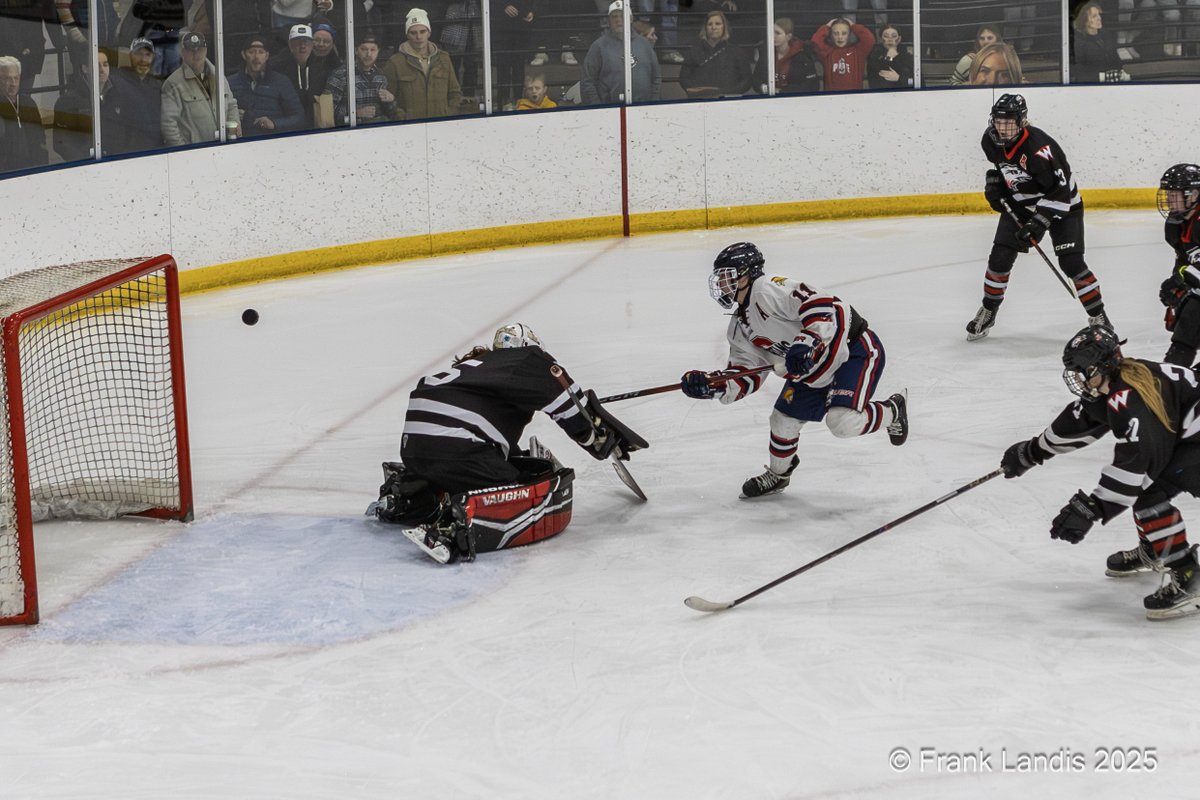 Oops!...They Did It Again. The Orono girls’ hockey team is headed to the Xcel Center for the state tournament. This will be Orono’s fourth year in a row. The girls battled for the sectional championship this evening against Mound Westonka, one of their rivals. For a large portion