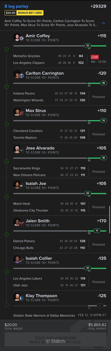 TrackInvesting's tweet image. BANGG!!!! CASH US OUT!!! 

Doing some giveaways in the morning

Like and repost to enter. Comment a friend🤝!

Day 3 of the ladder challenge will also be tomorrow as well🕯️

For more plays: whop.com/bad-beats-only…

#NBAX #NBA #GamblingX
