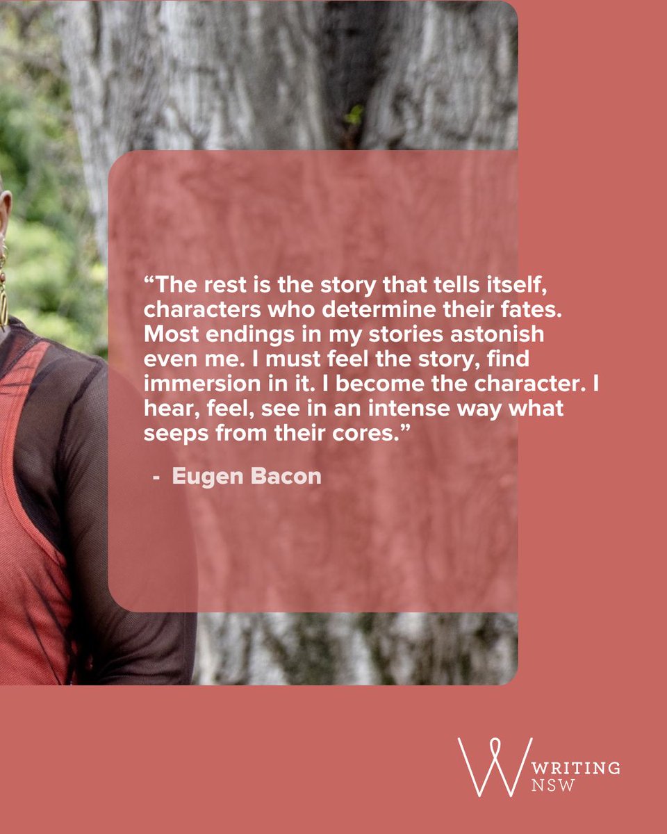 We spoke to Eugen Bacon about what inspires her creative practice, ahead of her upcoming course.

📚 Online Feedback: Short Stories with Eugen Bacon
📅 Monday 3 March to Friday 16 May 2025 (3 months) 
📍 Online

Enrol now - buff.ly/4gyevFy. 🔗