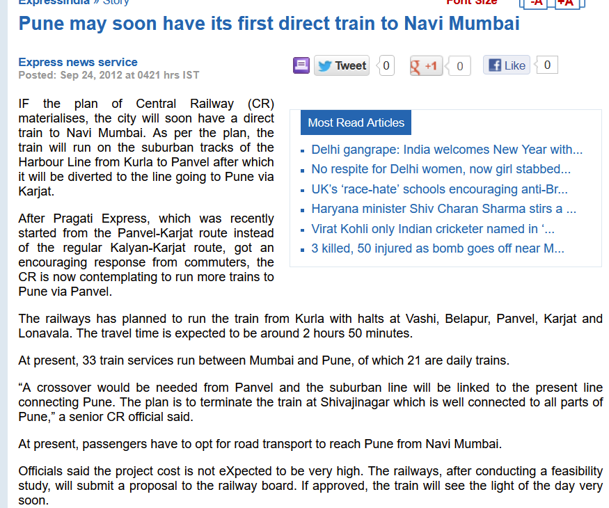Navi Mumbai Transit tweet media