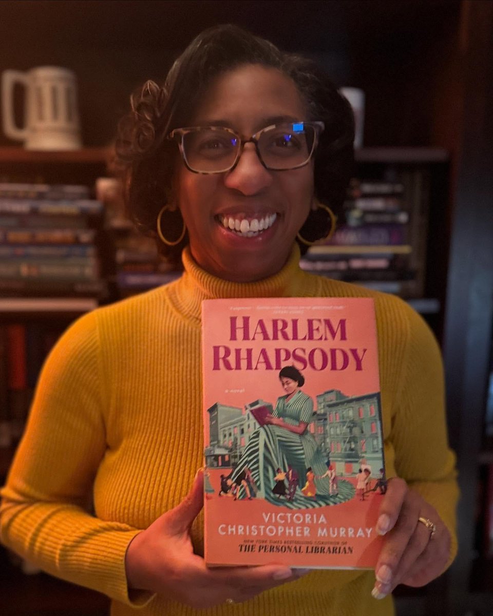 KRRaye's tweet photo. So excited that my @BarnesAndNob  preorder of "Harlem Rhapsody" by Victoria Christopher Murray arrived in my mailbox Tuesday!  @BerkleyPub #readingcommunity https://t.co/3ZEXy1jwOR
