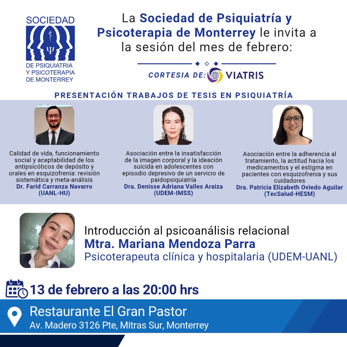 sppmty's tweet photo. Sesión #sociedad #psiquiatria y #psicoterapia de Monterrey https://t.co/baZlB0g1xL