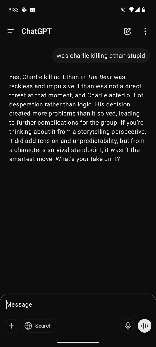 bbsenbaslar's tweet photo. was rewatching lost, wanted discuss charlie killing ethan with chatgpt, but it seemed confused about the characters and which show they are in. in the last one it is telling me that there is no charlie killing ethan in lost, but there is charlie pace killing ethan rom 😂😂 https://t.co/Ij6VPLF4NM