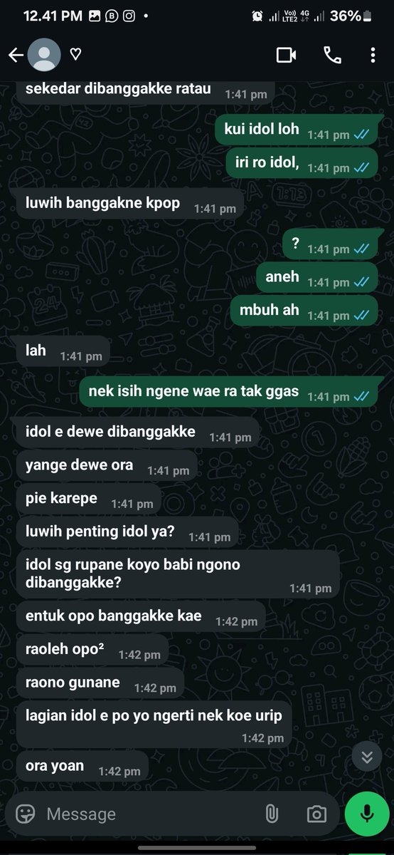 l0eydust's tweet photo. NIHH BACA AJA CHATNYA SENDIRIIIIIIII, YANG GAPAHAM BHS JAWA MAAF YAAAAAA NNTI GUA JELASIN https://t.co/dvAmJ54Gxt