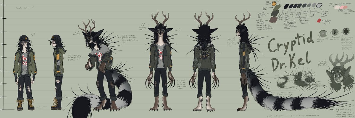 okavara17267's tweet photo. Alrighty how do I use twitter/X. Here's a fun little spin I did on Dr.Kel from VotV! I put him through the angst blender and made him come back changed. Sorry for hurting the little guy I promise I'll give him a happy ending :] ... Did I do this right???
#votv #drkel #cryptidkel https://t.co/Jbz04QUSVF