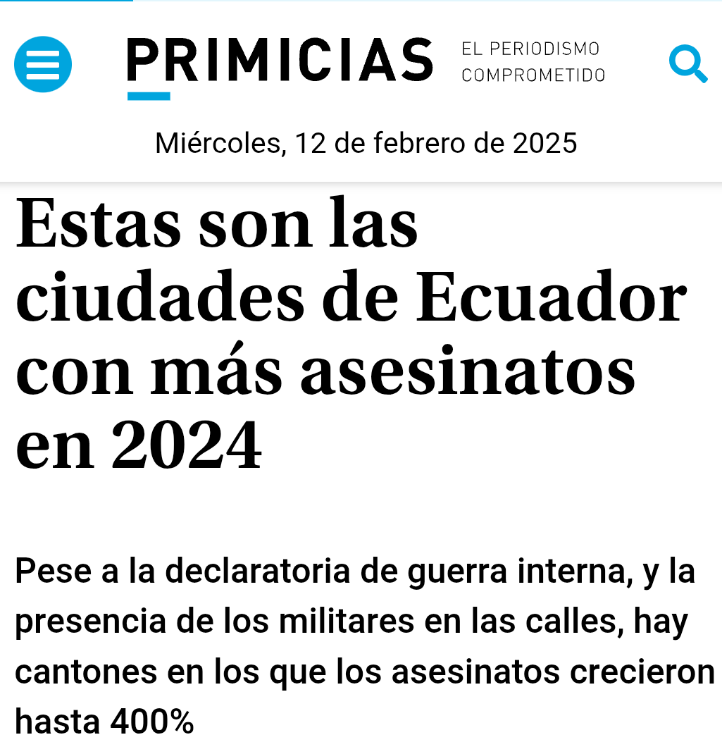 gui2g's tweet photo. 2. Tener  cantones en los que los asesinatos crecieron hasta un 400% 
Tampoco te quedes con el simplismo "Pero no importa con tal de acabar con el correismo" y por último "No es culpa de Correa" si votas con Odio por un melloco Noboa. Fin https://t.co/6uuPRtooEJ