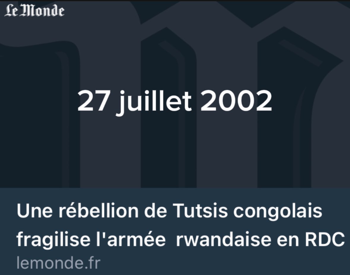 JF_LE_DRIAN's tweet photo. La désinformation est l'arme de déstabilisation massive du Rwanda en République Démocratique du Congo.

Le Rwanda utilise la désinformation comme une arme puissante pour déstabiliser la République Démocratique du Congo (RDC). 

Sa guerre cognitive s'appuie sur des mécanismes sophistiqués qui exploitent les biais cognitifs et les émotions.

Le mécanisme de la désinformation rwandaise :

1.Raviver les tensions interethniques : 

Le Rwanda soutient activement le M23, voire constitue le gros du M23, un groupe armé majoritairement composé de Tutsi, et le laisse commettre des atrocités. 

L'objectif est de créer une association dans l'esprit des Congolais entre Tutsi et criminels, dans le but de provoquer des exactions contre les populations rwandophones pacifiques, comme les Banyamulenge.

2.Instrumentalisation des exactions : 

La moindre exaction est amplifiée et instrumentalisée par le Rwanda. 

Des vidéos décontextualisées, souvent sans indication de lieu, de date ou d'identité des victimes et des bourreaux, sont diffusées massivement. 

Ces images sont conçues pour susciter une émotion vive et créer une "saillance cognitive", c'est-à-dire une association forte et durable dans les esprits.

Il n'est pas impossible que des massacres perpétrés par le M23 soient exploités et attribués au FARDC.

3.Effet de halo et fausse représentation : 

L'effet de halo entre en jeu lorsque ces vidéos, même isolées, sont présentées comme représentatives de la réalité. 

Une seule vidéo peut ainsi implanter l'idée que les populations rwandophones sont menacées de génocide, alors qu'il s'agit d'un cas isolé.

4.Manipulation de la communauté internationale : 

Le Rwanda utilise cette fausse affirmation de menace de génocide pour signifier à la communauté internationale de laisser agir le Rwanda qui disposerait d'une expertise en la matière.

5.L'objectif est de faire croire que Kagame serait particulièrement apte à stopper les génocides, alors qu'en 1994, il ne fit strictement rien pour stopper le génocide faisant passer la conquête d'un pouvoir sans partage au dessus du sauvetage des Tutsi Rwandais qui ne valaient pas grand chose à ces yeux par rapport aux Tutsi réfugiés en Ouganda.

Cette stratégie de désinformation est mise en œuvre par une armée numérique rwandaise très active sur les réseaux sociaux, très agressive, qui insulte, intimide et menace.

Des individus et des groupes sont chargés de diffuser massivement ces contenus, de les amplifier et de les commenter pour leur donner plus d'écho avec parfois le recours à l'adtroturfing et l'usurpation de nationalité.

Conclusion : Le Rwanda utilise la désinformation de manière systématique pour manipuler l'opinion publique, attiser les tensions ethniques et justifier ses actions en RDC. 

Cette stratégie, qui s'appuie sur des mécanismes psychologiques complexes, est une arme de déstabilisation massive qui nuit gravement à la paix et à la stabilité de la région.

Rappel : extrait d'un article du Monde de 2002 

"Lorsque des « génocidaires » hutus, après l'écroulement de leur armée face à l'APR, se réfugièrent au Zaïre voisin, ils menaçaient d'extermination, cette fois, la population banyamulenge. 

Le Rwanda y a gagné un motif d'inquiétude pour sa sécurité et une justification en or de son déploiement au Congo. 

C'est cette couverture morale que la rébellion banyamulenge met aujourd'hui en péril."

Source : https://t.co/aBRZkktwba

Il y a un agresseur et un seul et c'est ce Rwanda voyou qui ne cesse de semer la haine, la mort et de raviver les tensions interethniques dont il sert pour tenter de justifier une agression caractérisée injustifiable.

Contrairement au M23, la RDC, elle, réprime les exactions que l'on retrouve malheureusement systématiquement en temps de guerre, et ce, même lorsqu'elles sont perpétrés par ses propres soldats.

👉 Sources : https://t.co/zRKJwmj5bl

Vive la RDC ! Vive le Burundi ! Ne laissez pas l'ignominie rwandaise métastaser !