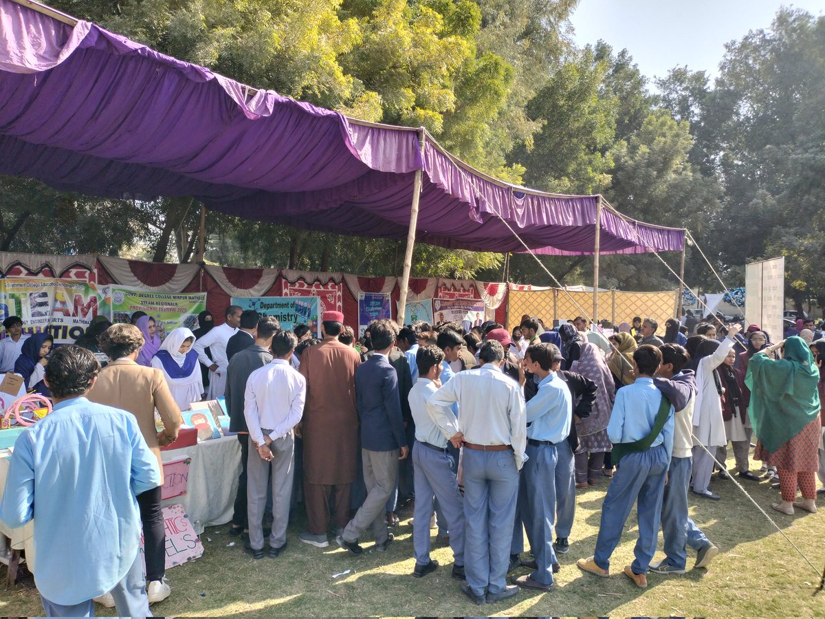 TharEduAlliance's tweet photo. From districts to regions to province, today we are here at Sukkur, the STEAM journey continues! Join us at the Regional STEAM Festival for a day of student innovations, panel discussions, poetry, and awards. Let’s ignite the future of Science in Sindh!
#ScienceInSindh https://t.co/2JIRr6Z8fk
