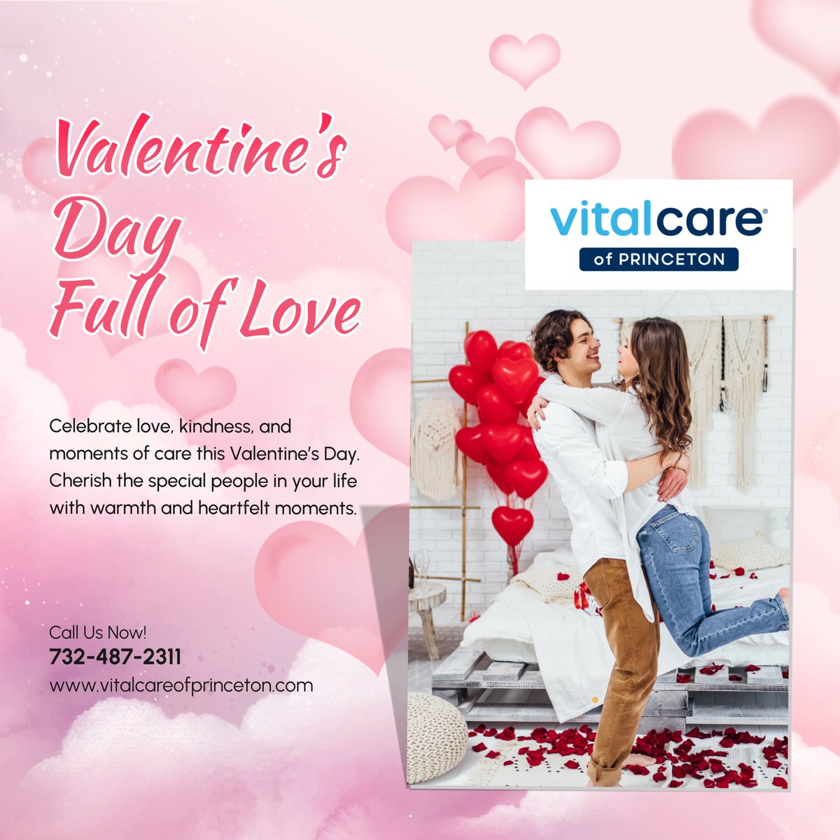 visionhomehlthc's tweet image. Wishing you a day filled with love, joy, and beautiful moments. Let’s celebrate the warmth of care this Valentine’s Day.

#ValentinesDay #CelebrateLove #CaringMatters