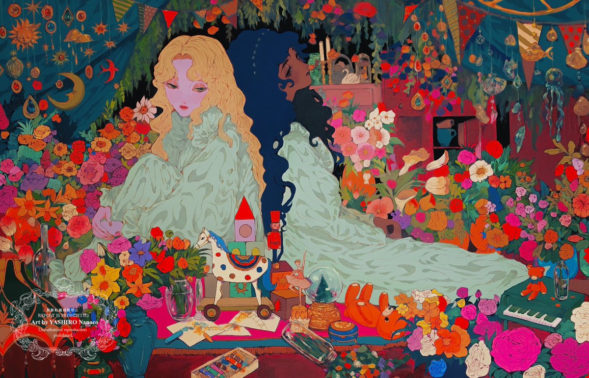 yashiro_nanaco's tweet photo. Gouache on canvas(M30)
“The Whereabouts of Memories” https://t.co/guEinqYsD0