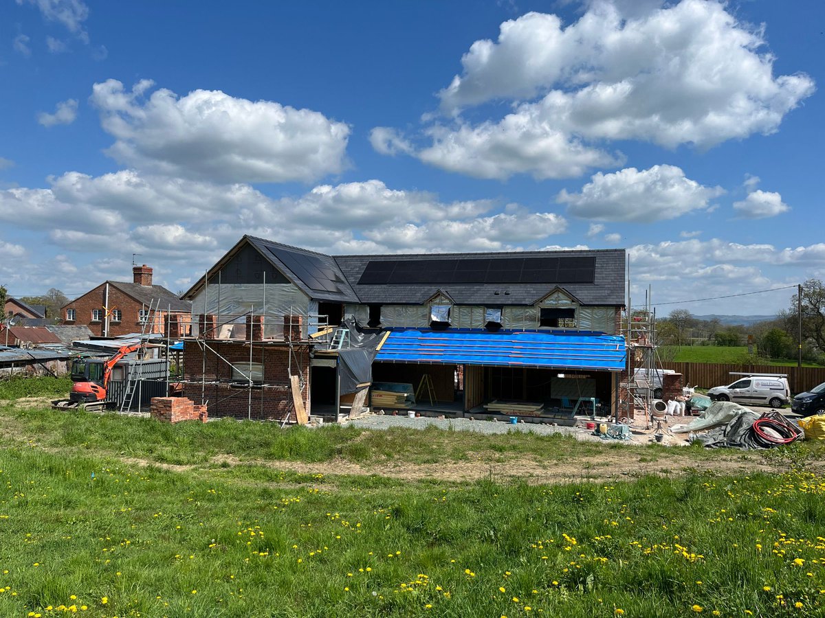 It’s been a long project, but the final touches are being made. This property is now ‘second fixed’ and we’ve completed all testing, certification and building control notification. Let’s get on to the next one!