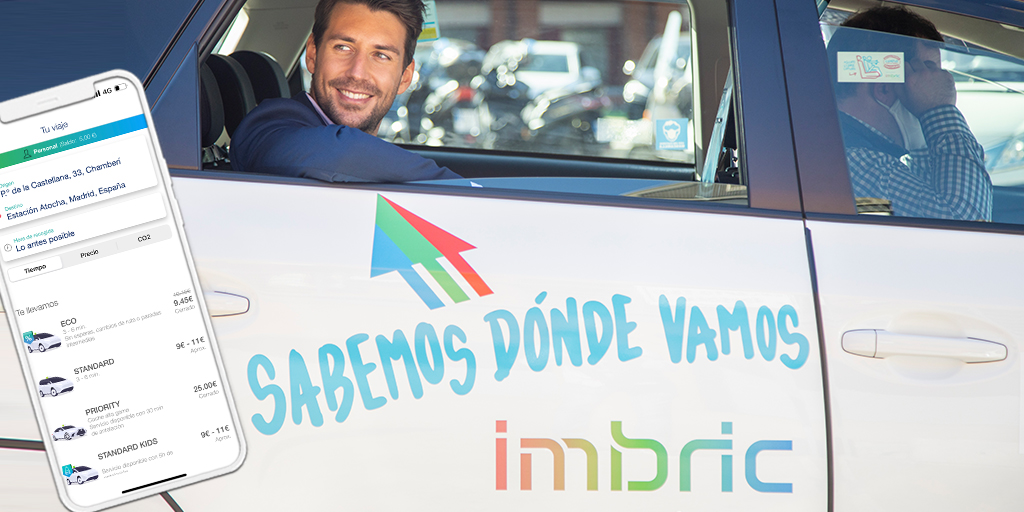 ¿Cansado de los #atascos?
¡Sube, te llevamos!🚖
Utiliza nuestro servicio de #taxi y reserva de forma rápida y sencilla😄
1️⃣Entra en tu #app de #Imbric y selecciona el icono taxi
2️⃣Escoge el servicio inmediato o resérvalo
3️⃣Elige tu taxi, la tarifa ¡y listo!