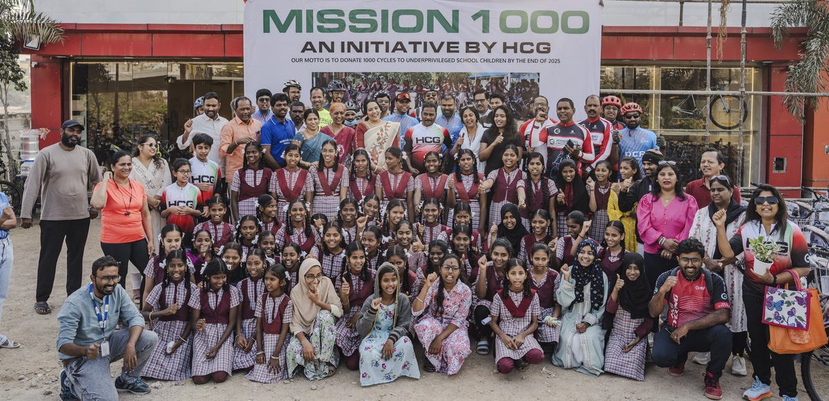 HCG Cyclists Group (@hcggroup2) on Twitter photo Thank you <a href="/mansukhmandviya/">Dr Mansukh Mandaviya</a> ji leading <a href="/FitIndiaOff/">Fit India Movement</a>
we are happy #cycling is getting promoted. Happy to inform that our HCG Mission1000 to donate cycles to Underprivileged girl child picked with a wonderful start by donating 80 cycles last week <a href="/kheloindia/">Khelo India</a> <a href="/PMOIndia/">PMO India</a> <a href="/BYCSIndia/">BYCS India Foundation</a> Thank you <a href="/mansukhmandviya/">Dr Mansukh Mandaviya</a> ji leading <a href="/FitIndiaOff/">Fit India Movement</a>
we are happy #cycling is getting promoted. Happy to inform that our HCG Mission1000 to donate cycles to Underprivileged girl child picked with a wonderful start by donating 80 cycles last week <a href="/kheloindia/">Khelo India</a> <a href="/PMOIndia/">PMO India</a> <a href="/BYCSIndia/">BYCS India Foundation</a>