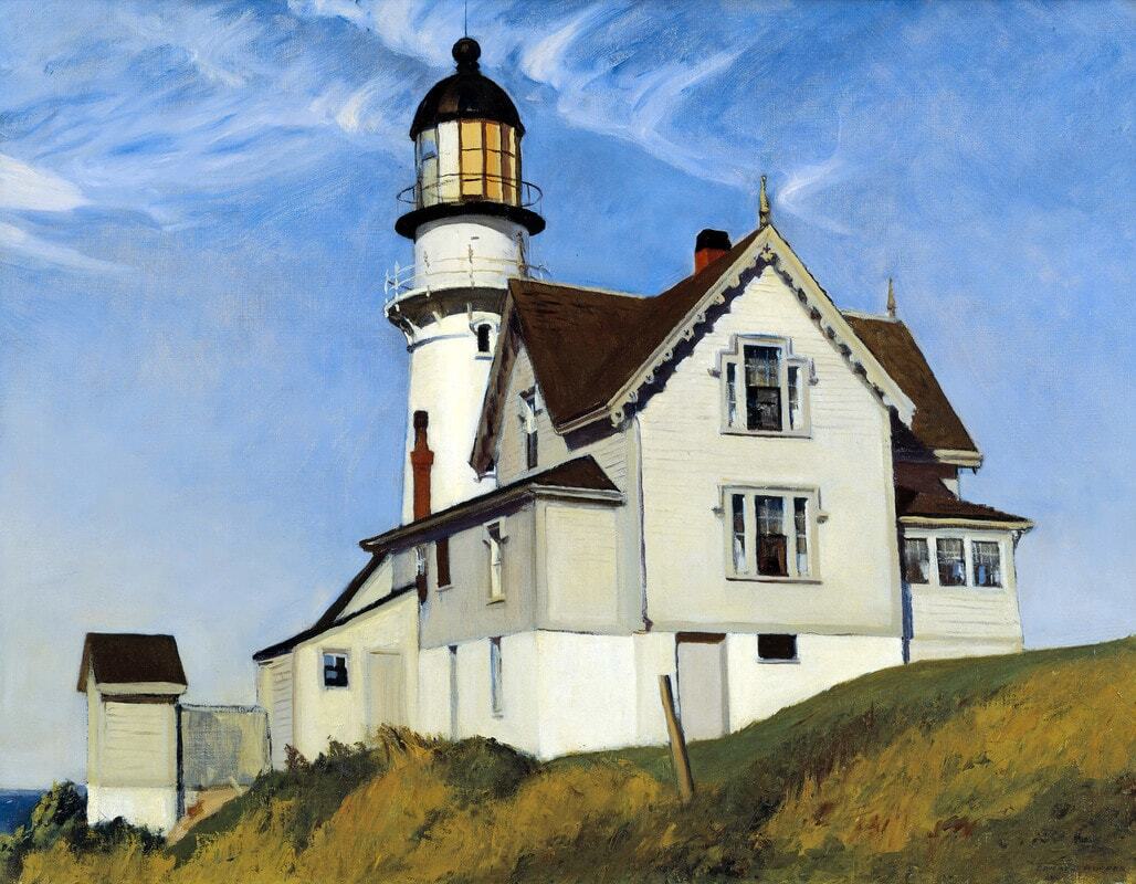 Captain Upton's House - 1927 #artbots #hopper