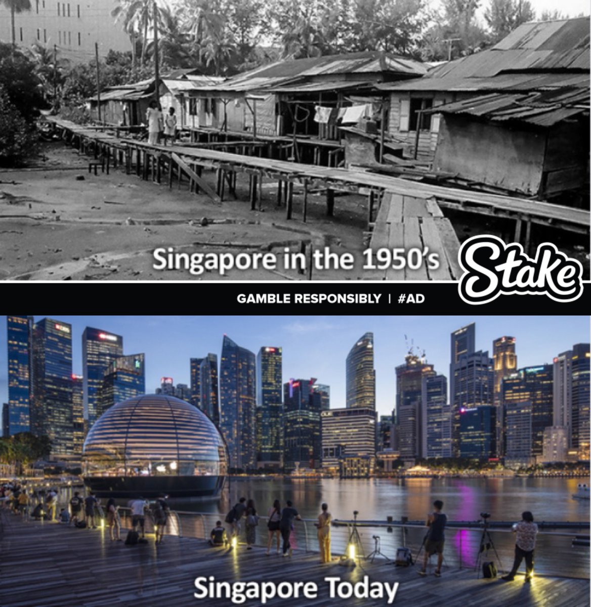 kvng_baff's tweet image. In 1965, Singapore was forced out of Malaysia.

No army. 

No resources. 

No fresh water.

A tiny island of 2M people living in slums.

Then ONE man's ruthless vision built modern Asia's greatest success...

A long thread 🧵