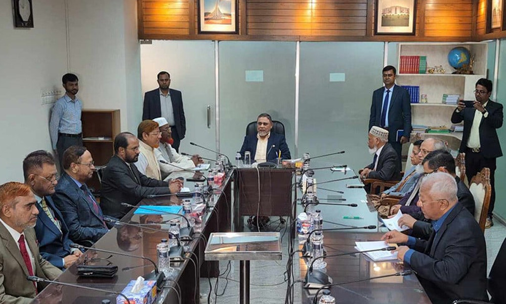 ইসির সঙ্গে বৈঠকে জামায়াত নেতারা