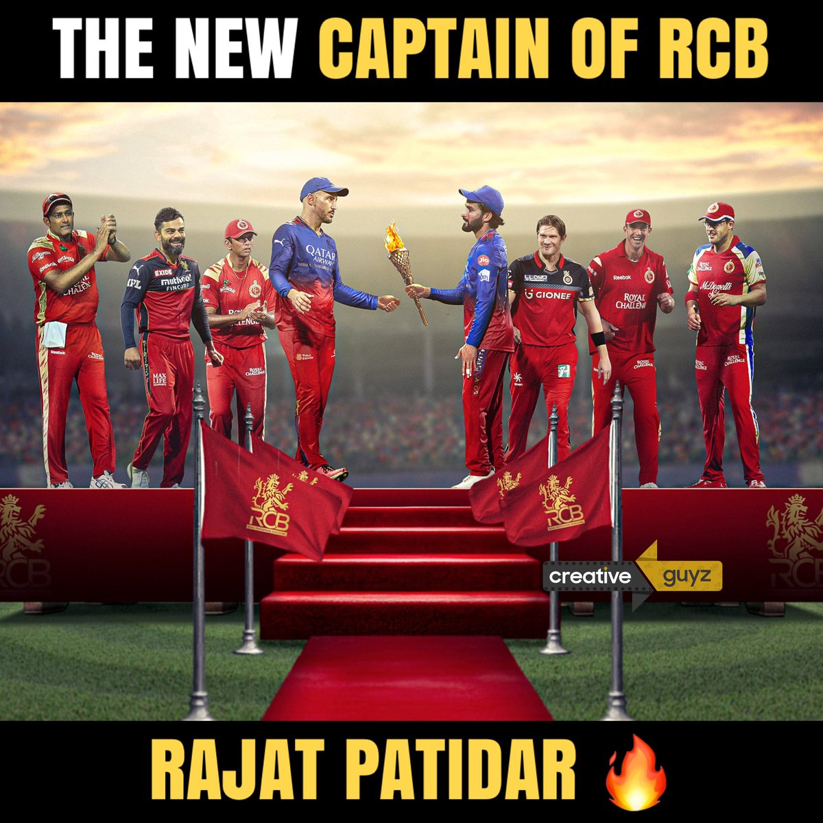 Rajat Patidar!
#RCB #CreativeGuyz