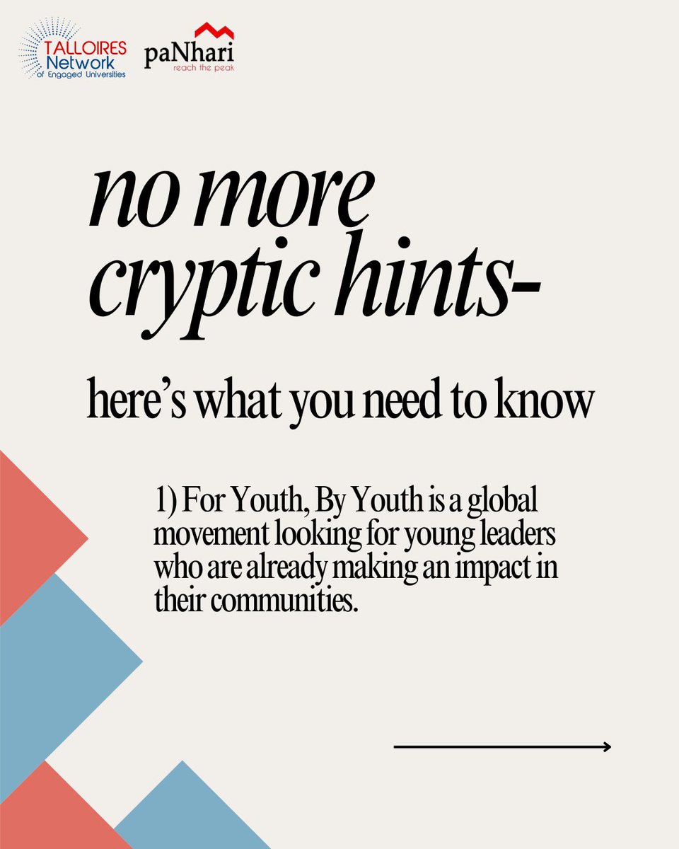 For Youth, By Youth tweet media