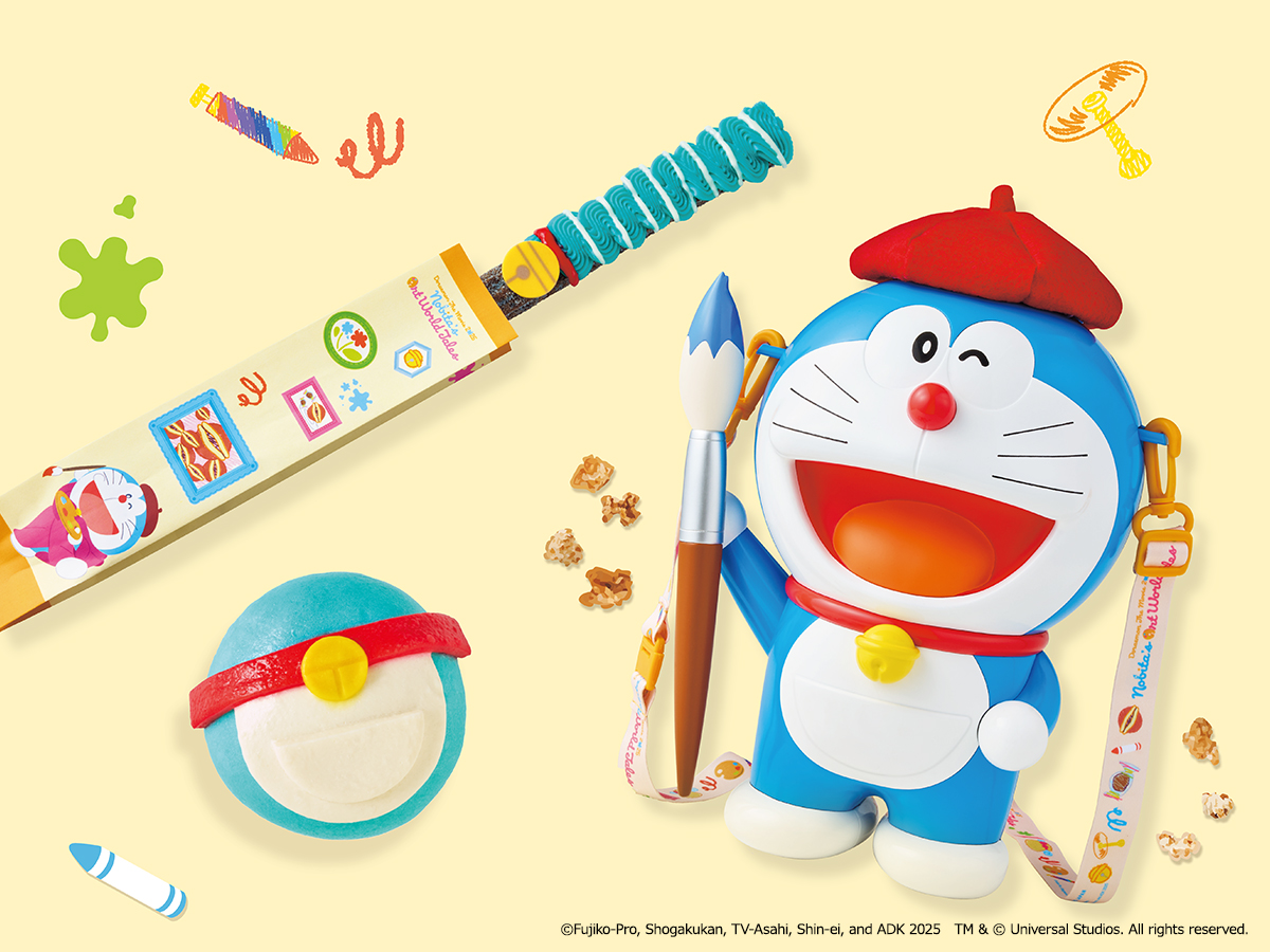 猫の日 にちなんで…#ドラえもん 食べ歩きフードとバケツをご紹介