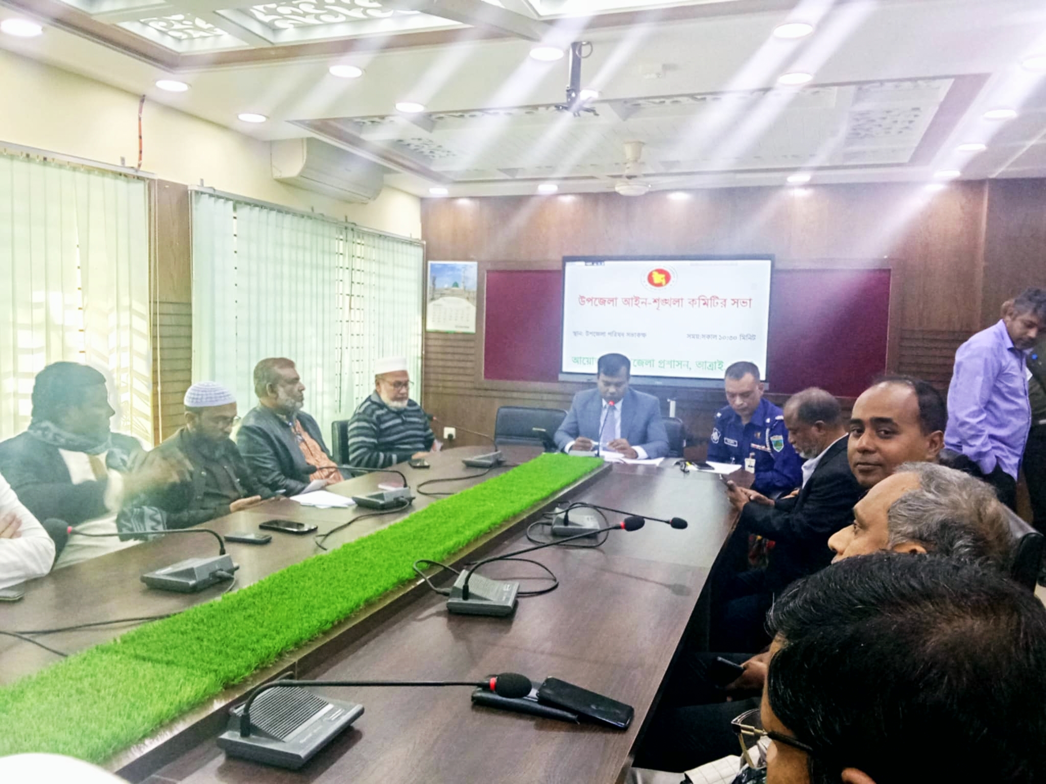 আত্রাইয়ে আইন-শৃঙ্খলা কমিটির সভা অনুষ্ঠিত