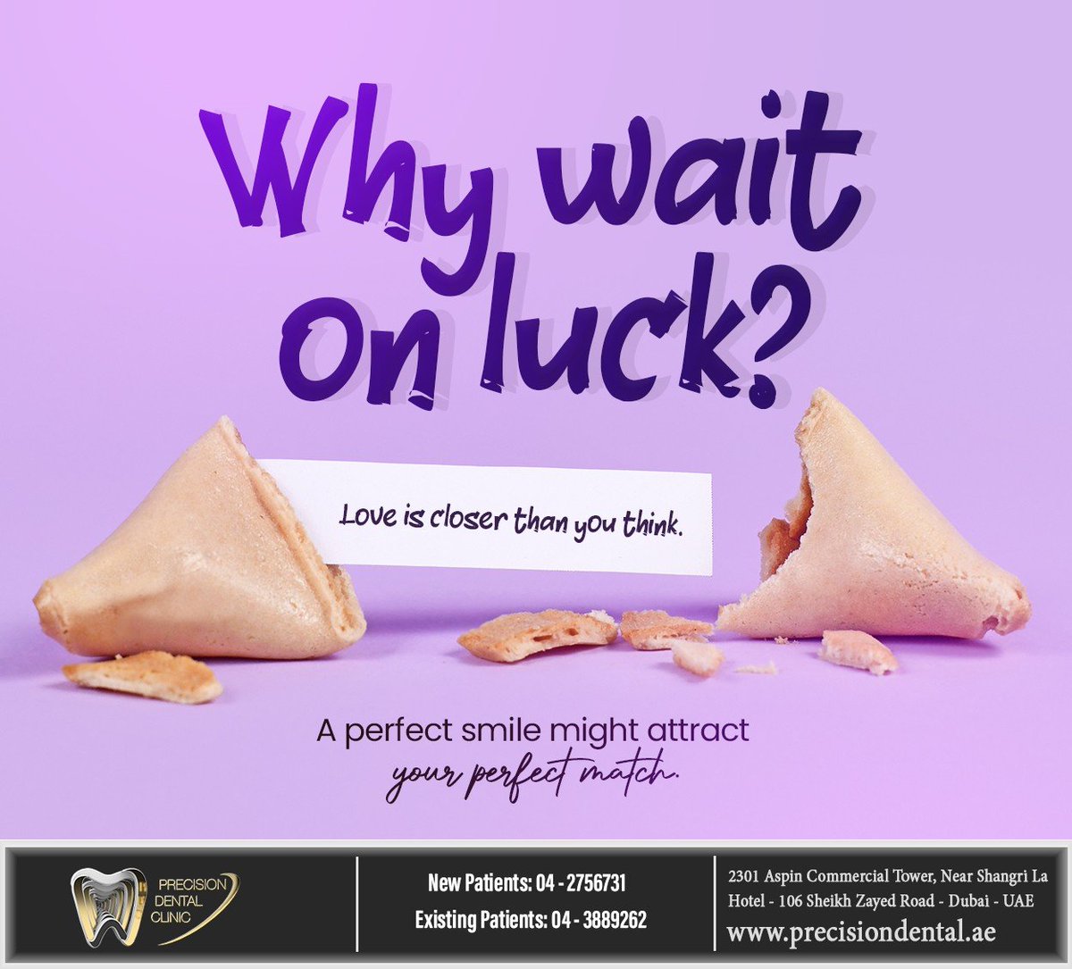 precisiondxb's tweet photo. Why leave love to luck when you can attract your perfect match with a perfect smile? Professional teeth whitening at Precision Dental Clinic can help you get closer to that perfect smile and perfect match. #teethwhitening #love #precisiondentalclinic #dubai https://t.co/tzjYzEEuwS