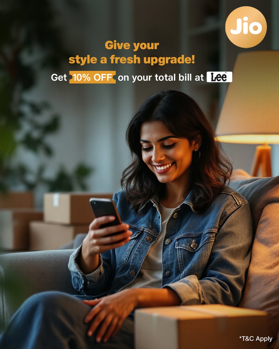 JioFinance1's tweet photo. Unlock exclusive deals with the Jio Payments Bank Debit Card! Enjoy unbeatable discounts on fashion, food &amp; more. 
Open a Savings Account on the JioFinance App &amp; get your FREE virtual debit card.

#JioFinance #VirtualDebitCard #BankOffers #DigitalIndia https://t.co/zbevJmwGtc