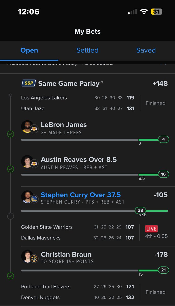 noracks4u's tweet photo. Might gotta drop a parlay discord
props been cookin https://t.co/rBTnMf3VSD