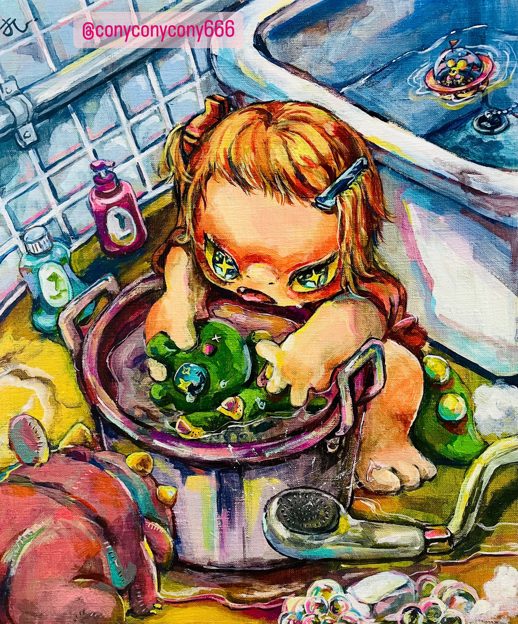 よこみちしいな@3月18日〜2nd個展開催‼︎ (@conyconycony666) / X