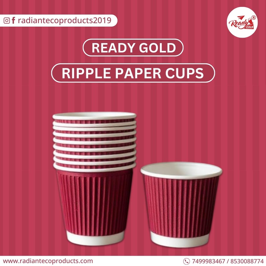 radianteco's tweet image. READY GOLD PAPER CUPS
manufactured:-By Radiant Eco Products
Best Quality Paper Cups Manufacturer
radiantecoproducts.com
#papercups #ecofriendlypackaging #custompapercups #sustainablepackaging #papercupmanufacturing
#packagingsolutions #ecocups
#DisposableCups #paperproducts