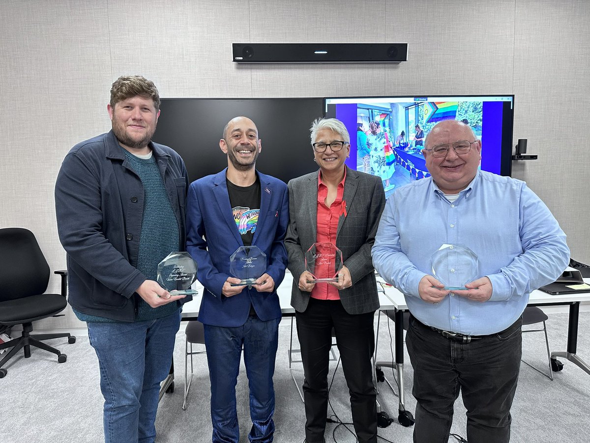 We held our LGBT History Month Reception on Tuesday and, along with some inspiring speakers, it was wonderful to be able to celebrate the work done during Year of LGBT+ Workersby <a href="/anthonybabajee/">Anthony Babajee</a>, <a href="/anuox/">Anu</a>, <a href="/Terry_Ea/">Terry J Eastham (He/Him)</a> and Tower Hamlets UNISON. 

<a href="/unisonglr/">UNISON Greater London</a> <a href="/UNISONLGBTplus/">UNISON LGBT+</a>
