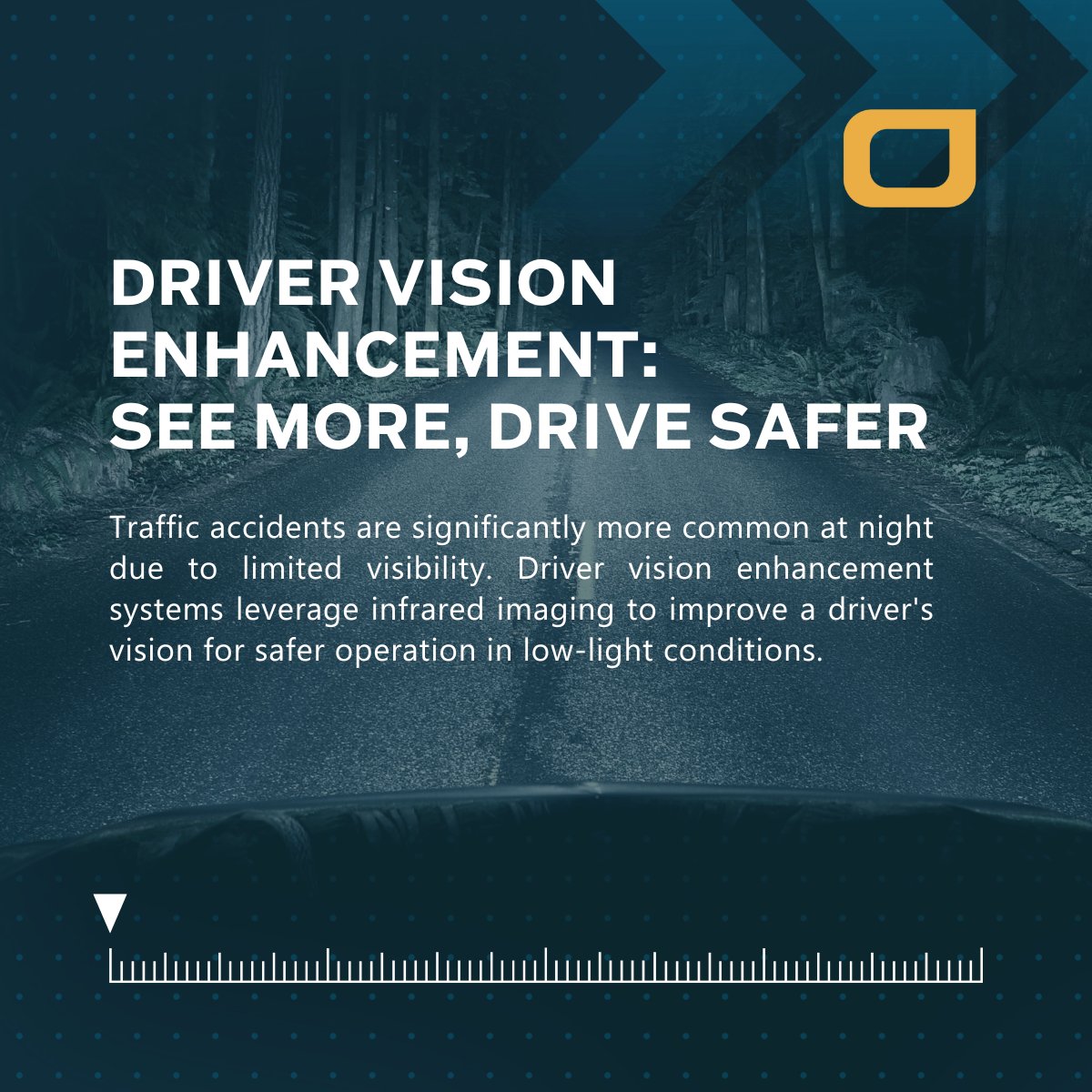 Limited visibility due to darkness is a major contributing factor. Driver vision enhancement systems powered by infrared imaging offer a solution, significantly improving driver vision for safer operations. Visit our website for more information on our products that can help you.