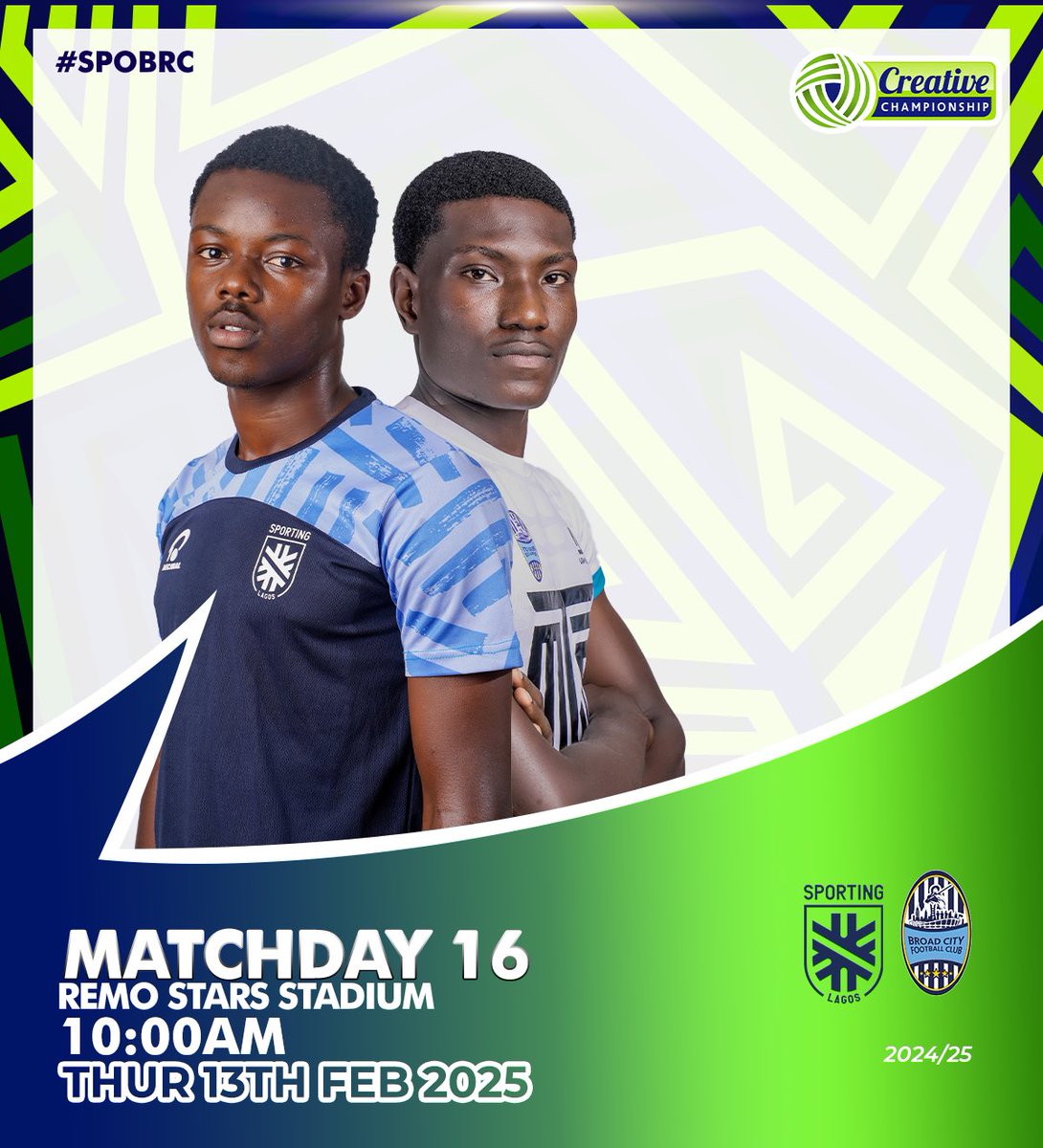 TCC_League's tweet photo. Let’s wrap us matchday 16 in style!
#TCCLeague25 #SPOBRC https://t.co/uxtjlNYeYw