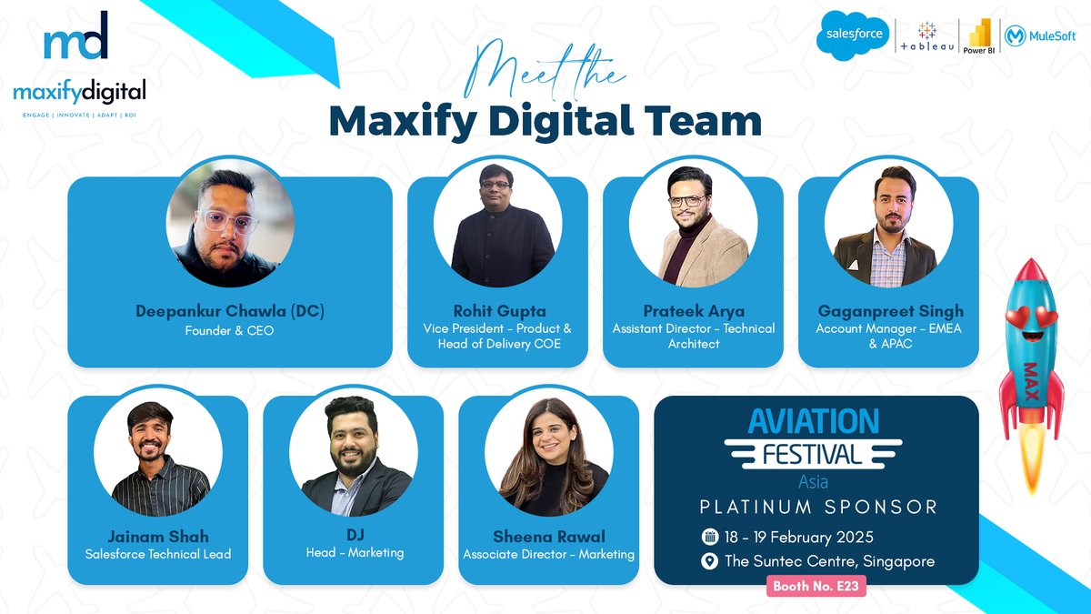 Aviation moves fast—so should your tech!
Outdated systems are costing airlines millions. It's time to break silos, optimize operations, &amp; transform CX with Salesforce-native solutions. 

🔗 Book a meeting now—before your competitors do!
 lnkd.in/gKUVSxfd