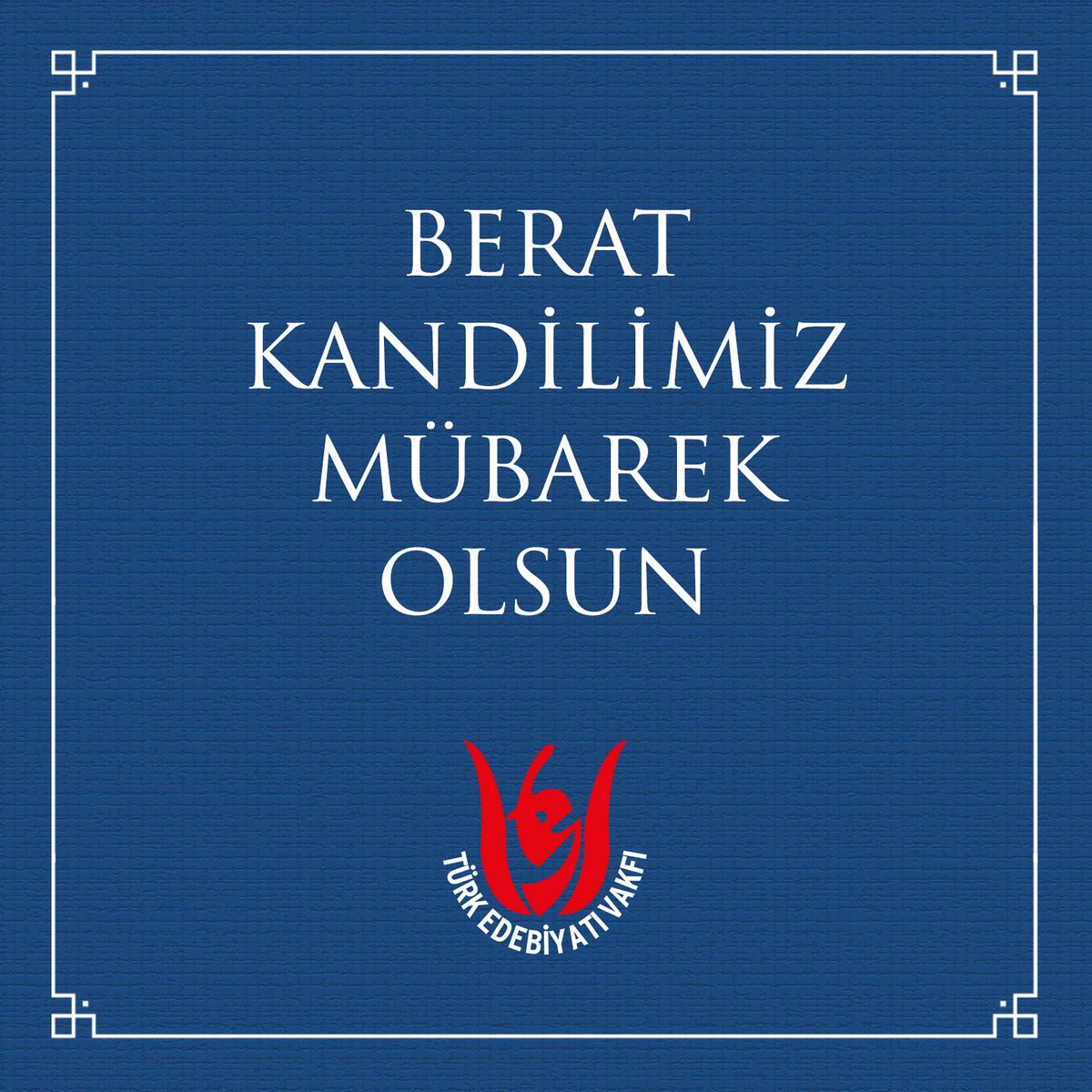 Türk Edebiyatı Vakfı (@turkedebiyativ) on Twitter photo 
