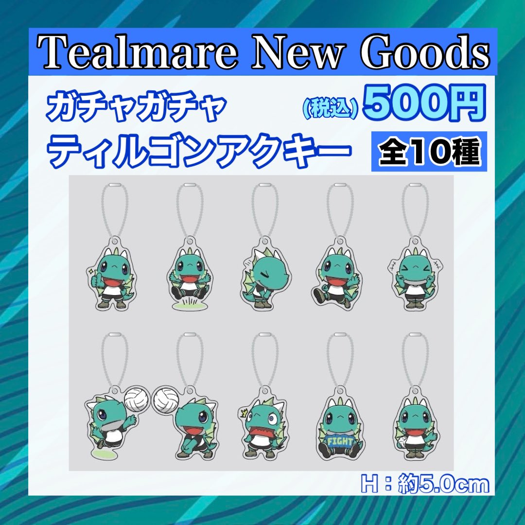 tealmare_aisin's tweet photo. 🏠2/15•16 ホーム越前大会🏐

今週末のチームグッズ販売品をご案内いたします💁🏻‍♂️

グッズ2点が新登場🥳🎶
一部完売していたプレイヤーズTシャツ・選手ネームタオルは全種類を再入荷❗️

詳細は公式サイトをご覧ください👀✨

🔽詳細こちら
https://t.co/N2ue3RfakJ https://t.co/q1Sg44413E