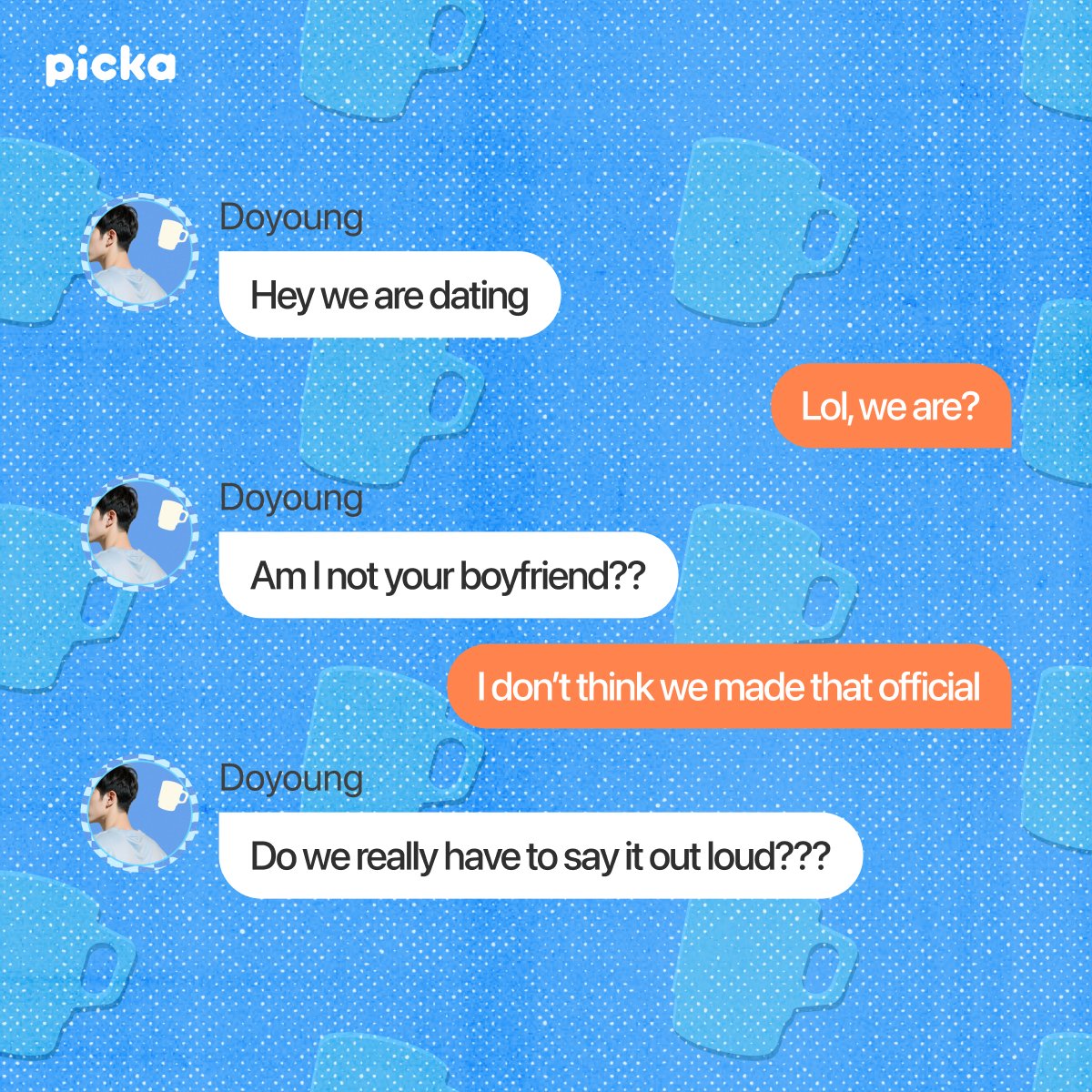 picka_global's tweet image. "You were waiting for a love confession, but he just looked at you like" 🤭👉 ‘You already know.’
#Lovelanguage #Unspoken #Picka