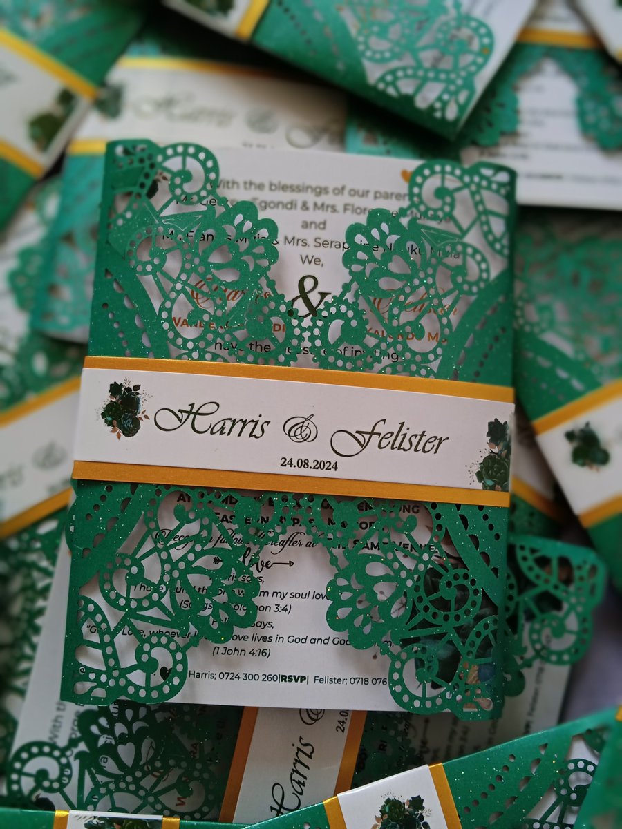 mimcreations's tweet photo. WEDDING INVITATION CARDS offer:
From kshs. 50 per card
FREE e -card!!FREE SERVICE TAGS
CALL/TEXT/WHATSAPP +254701865157
https://t.co/i0KfoQMWcm

We deliver countrywide

Agakhan Legacy Junets Budget #NationMediaGarbage English Local Channels https://t.co/FAxDBCf1H9