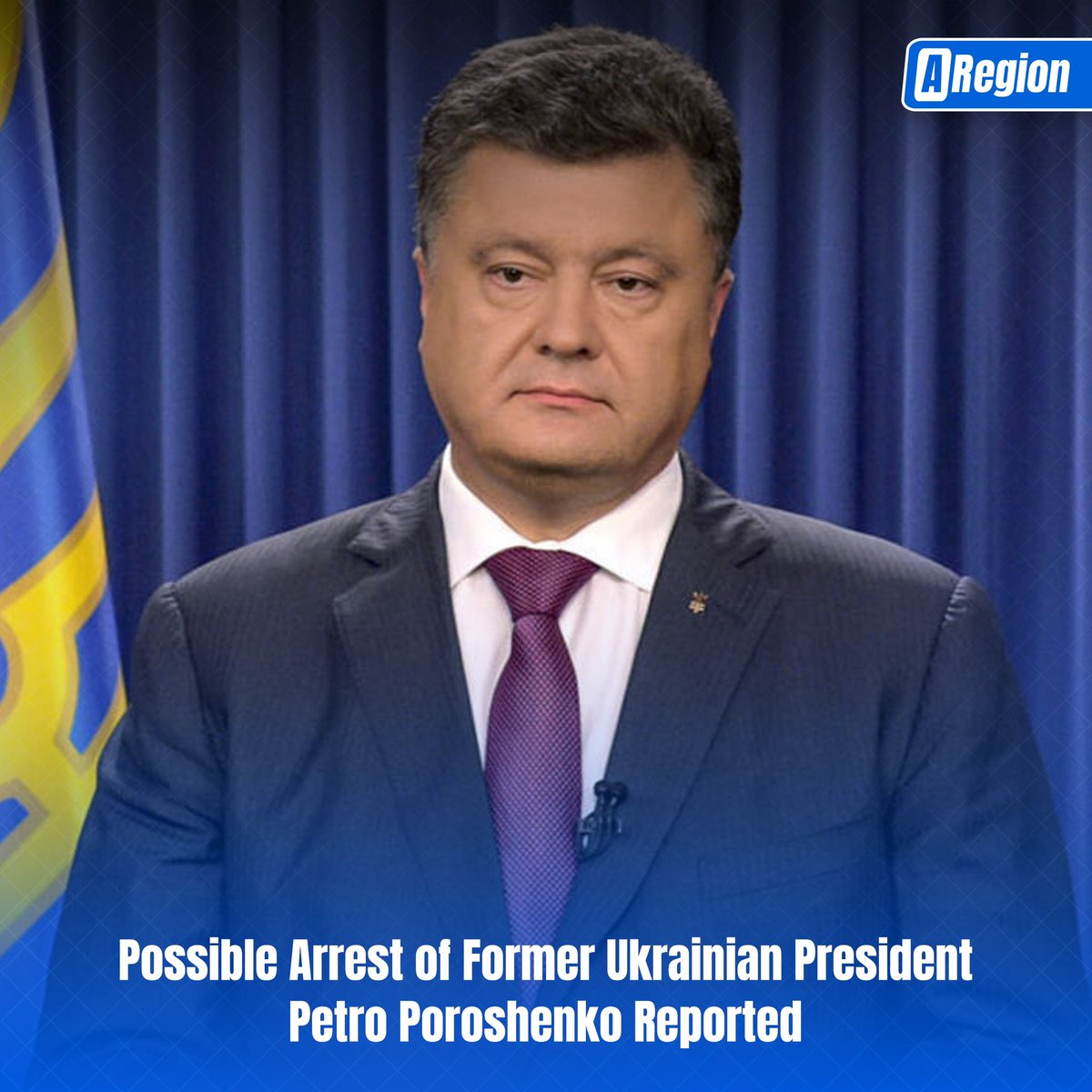 ARegion_'s tweet photo. Former Ukrainian President Petro #Poroshenko faces possible #arrest as the National Security and Defense Council allegedly sanctions him for treason. His party claims it's political pressure against the opposition.
#Ukraine #TreasonWatch #ARegion https://t.co/DmNXtVCdOB
