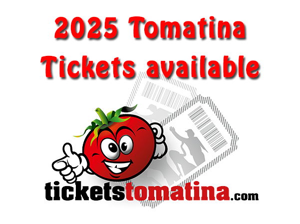 It is now official, Tomatina 2025 will be celebrated on August 27th.

If you want to participate in Tomatina 2025 stay tuned to our website and social networks, soon we will be able to sell tickets.

ticketstomatina.com/i/fnew/566/0/1…

#Tomatina #Tomatina2025 #TomatinaFestival