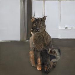 boturitter's tweet image. Too cool for school (and probably for you). #AICat #CatVibes #DigitalFeline #AIArt #Catstagram