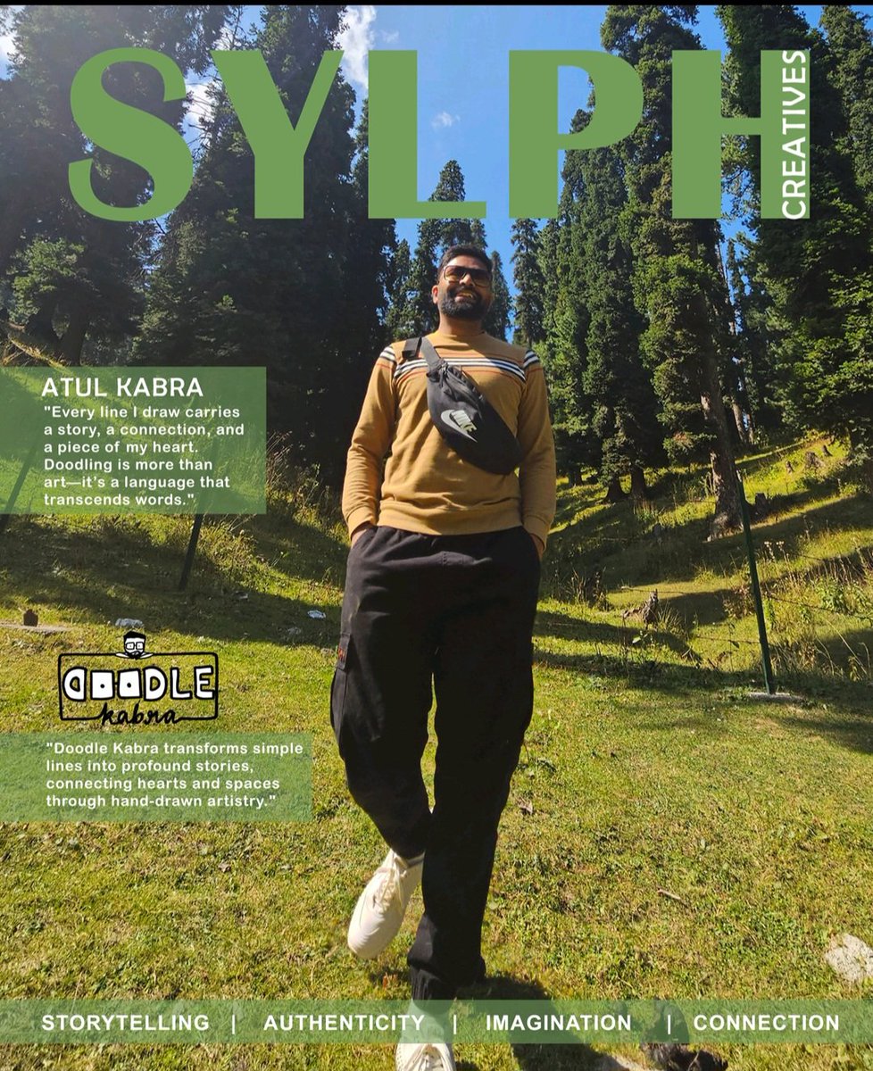 DoodleKabra's tweet photo. 🎉 We made it to the cover! 🎉

From doodles to headlines, Doodle Kabra is redefining art and storytelling. Grateful for this milestone as we continue turning memories into masterpieces.

Check it out and let us know what you think! 👀

#MagazineCover #DoodleKabra #ArtThatSpeak https://t.co/nke1jZqVwH