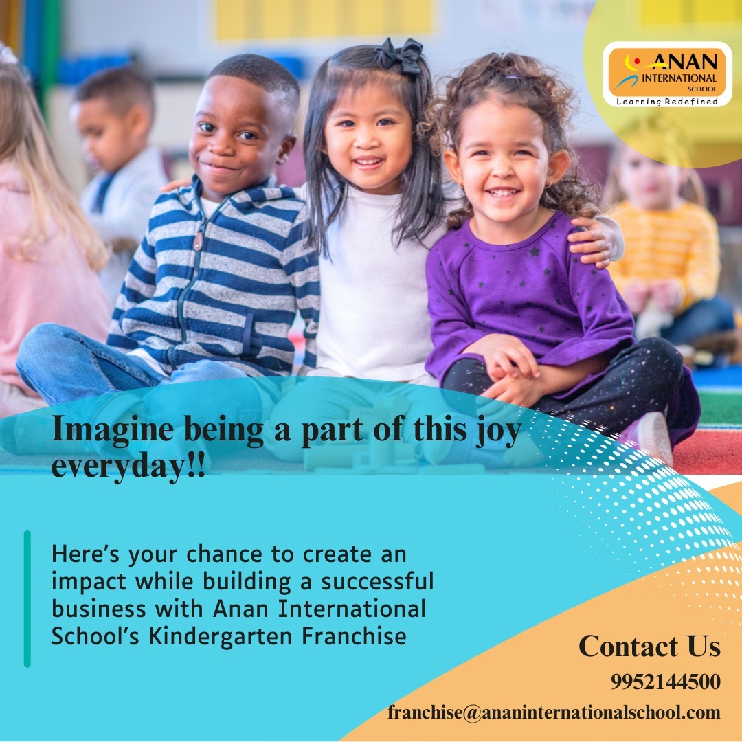 Anan International School (@ananintlschool) on Twitter photo 🌟 Start Your Own #Preschool with #AnanInternationalSchool Franchise! 🌟
Dreaming of running a successful preschool? Join hands with Anan #Franchise and bring quality #earlyeducation to your community! 🏫✨
📞 Call: 9952144500
📧 Email: franchise@ananinternationalschool.com 🌟 Start Your Own #Preschool with #AnanInternationalSchool Franchise! 🌟
Dreaming of running a successful preschool? Join hands with Anan #Franchise and bring quality #earlyeducation to your community! 🏫✨
📞 Call: 9952144500
📧 Email: franchise@ananinternationalschool.com