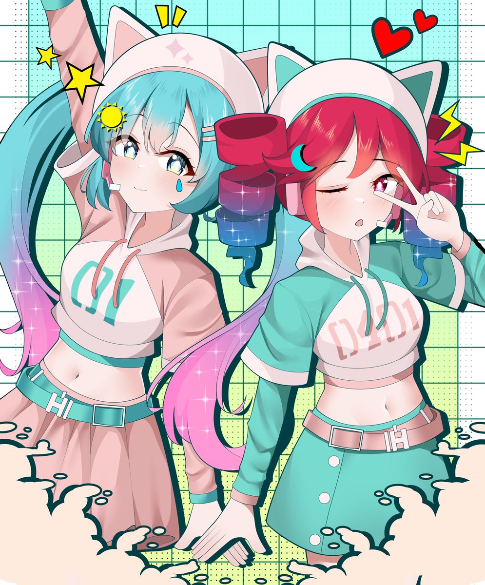 req_ware's tweet photo. #初音ミク #重音テト https://t.co/BRPfqiWduk