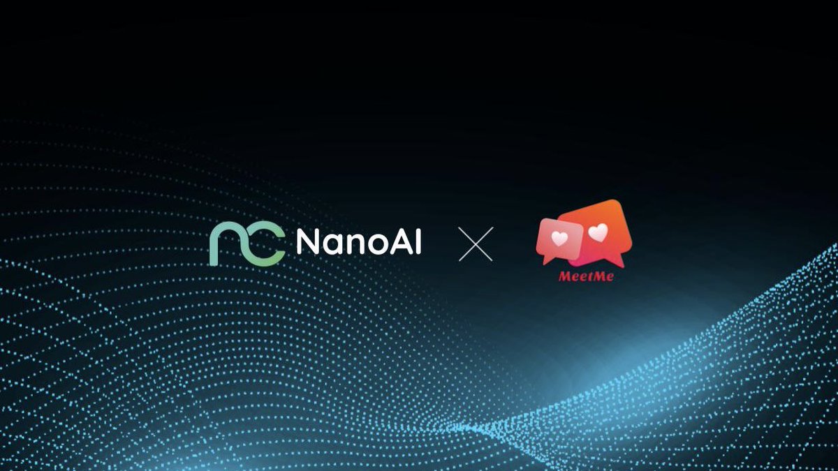 NanoAI_HQ's tweet photo. 📢 Partnership Announcement
We’re excited to partner with @MeetMeDatingApp! 💫 MeetMe connects like-minded people through personalized matchmaking and chat features. Stay tuned! 👏

♥️ MeetMe: https://t.co/VUrM6sPi2s https://t.co/Ag2EgglL0y
