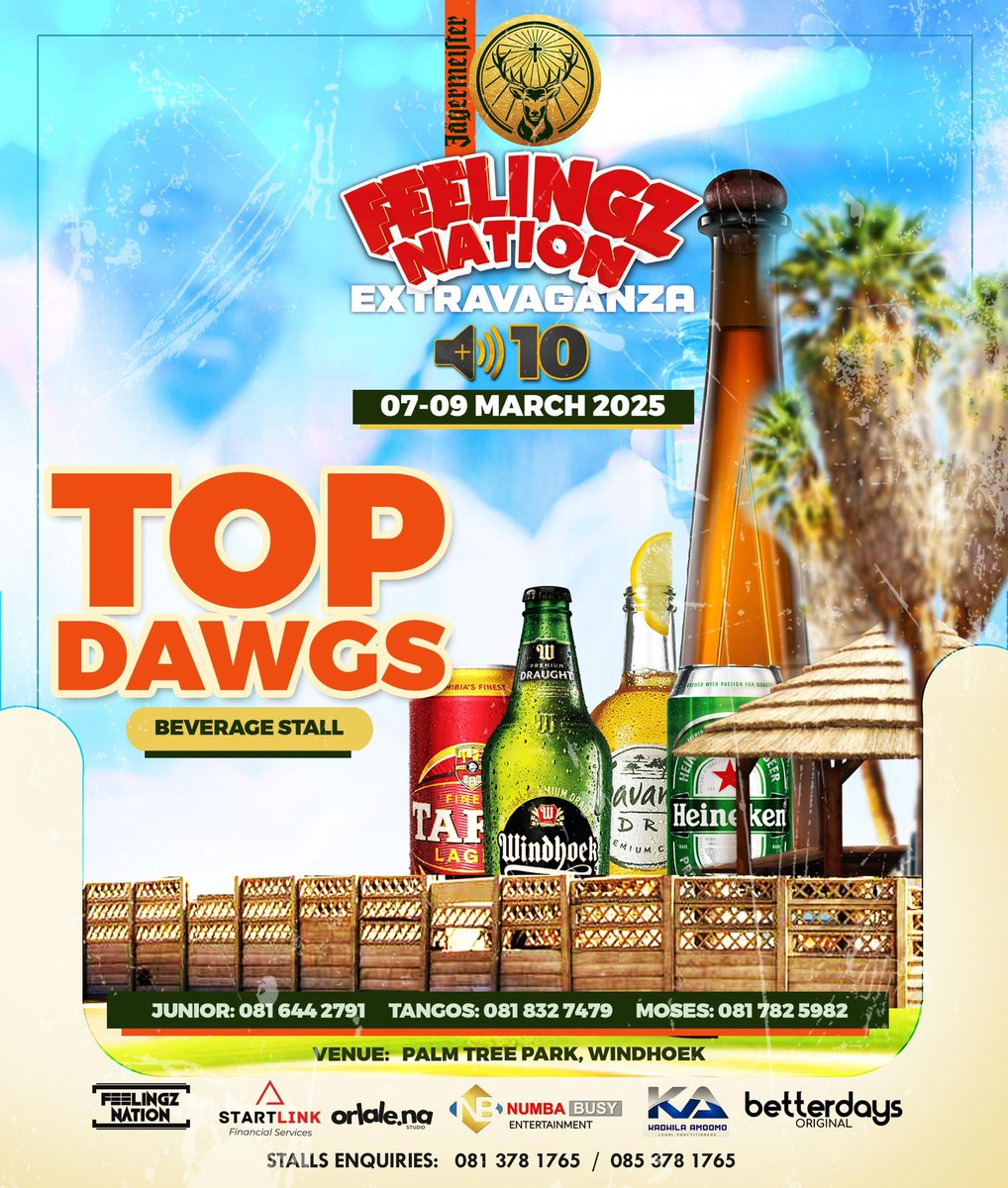 Dates: 7 8 9 March 2025
Venue: Palm Tree Park
Call 0813781765 to book for a stall ⬆️
Don’t forget to retweet ✅